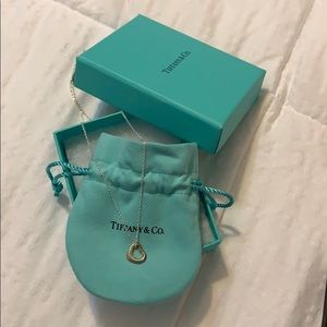 Tiffany & Co. Open Heart Pendant - silver 11mm